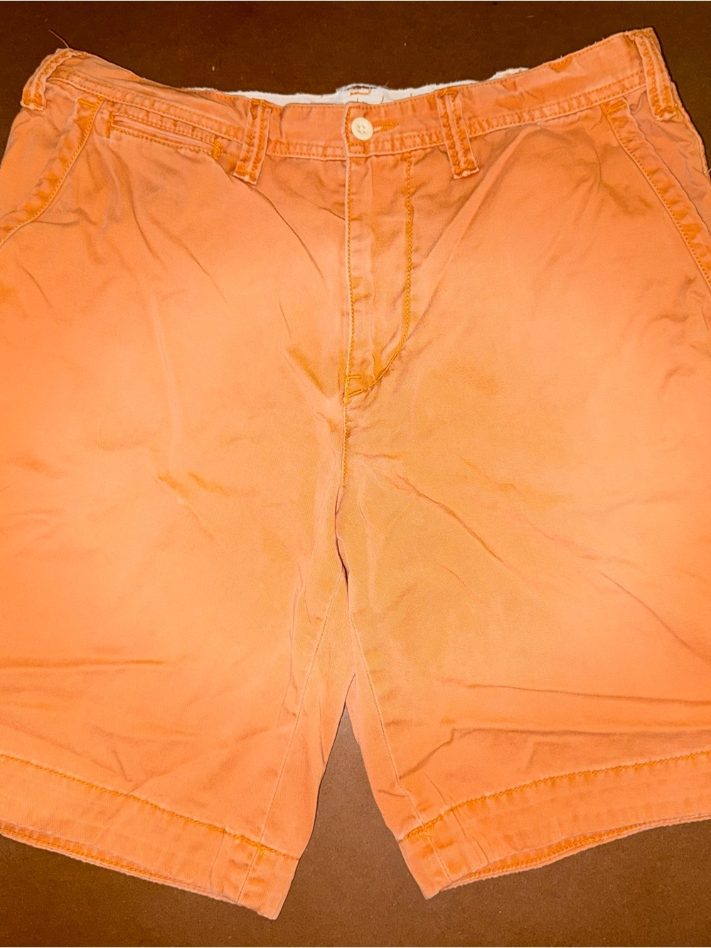 Polo by Ralph Lauren Men's Orange Cargo Shorts